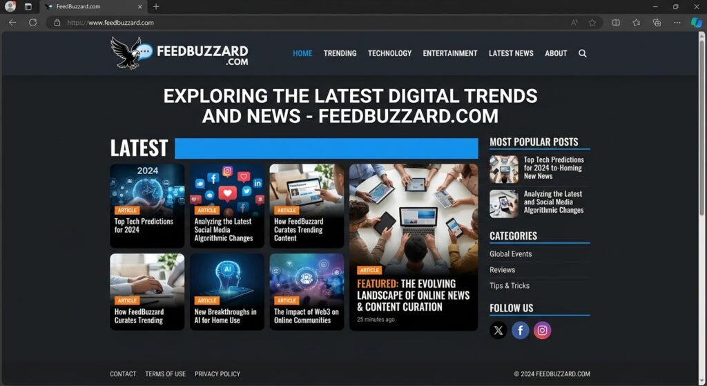 FeedBuzzard Com Latest